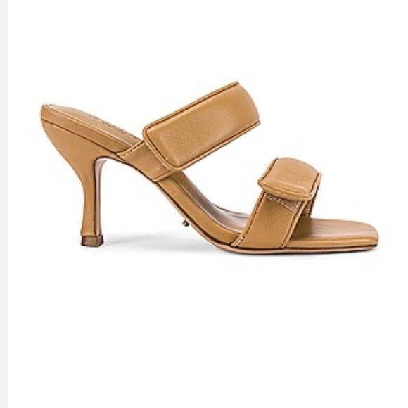 Tony Bianco Bounty Mule in Honey Sheep Nappa - Picture 1 of 11